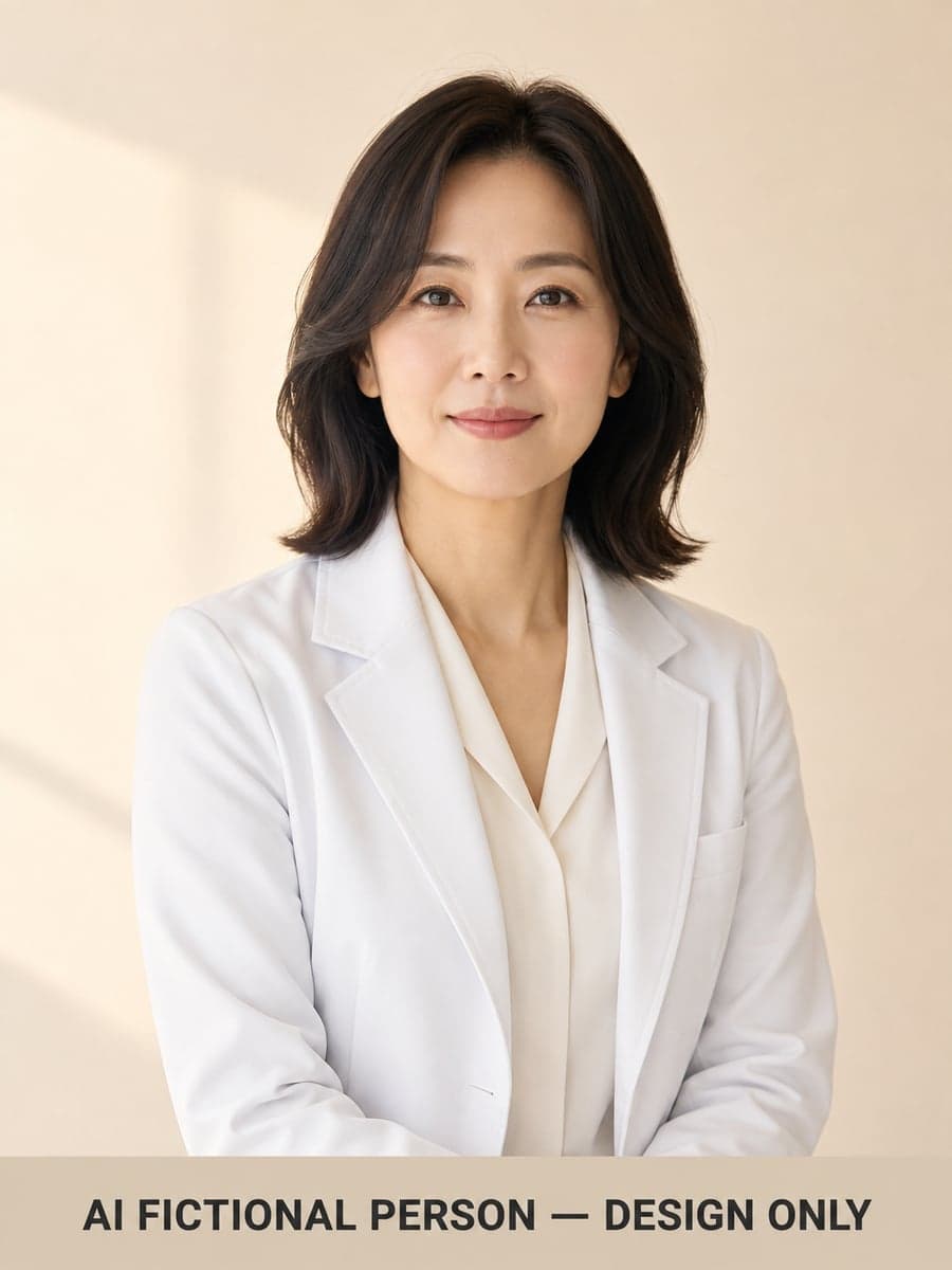 AI 가상 인물 · 실제 의료진 아님 2